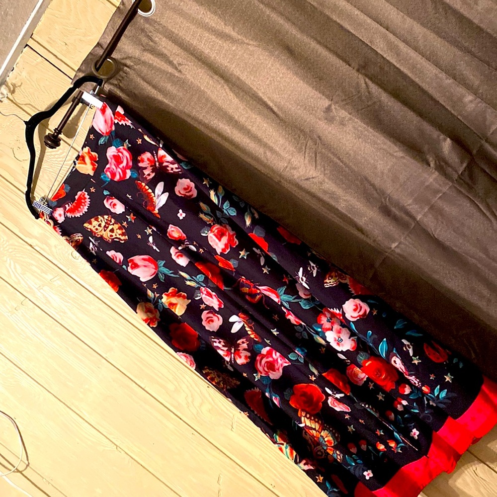 Shein size:Medium wide legged multi color pants